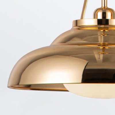 Lampa Wisząca Palmetto Polerowany Mosiądz 7