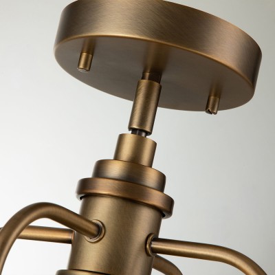Lampa Wisząca / Półplafon Triocent Mosiądz 8