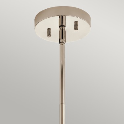 Lampa Wisząca / Półplafon Triocent Polerowany Nikiel 3
