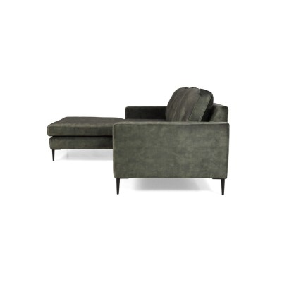 Narożnik Dalarna w Stylu Skandynawskim 245x180-94x86cm - Opcje Wyboru Tkaniny 7