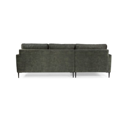 Narożnik Dalarna w Stylu Skandynawskim 245x180-94x86cm - Opcje Wyboru Tkaniny 9