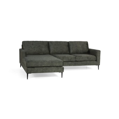 Narożnik Dalarna w Stylu Skandynawskim 245x180-94x86cm - Opcje Wyboru Tkaniny 11