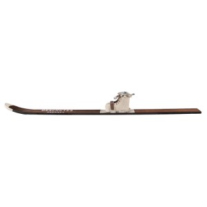 Dekoracja Narta z Butem Ski Retro Dł. 140cm