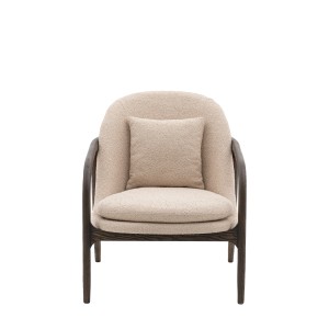 Fotel Alegra Taupe 64x84x83cm