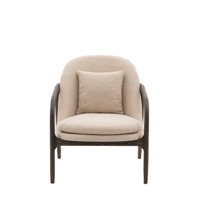 Fotel Alegra Taupe 64x84x83cm 2
