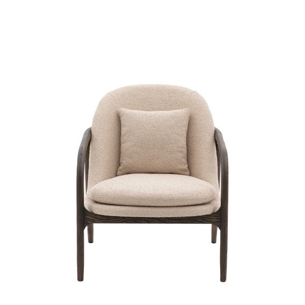 Fotel Alegra Taupe 64x84x83cm