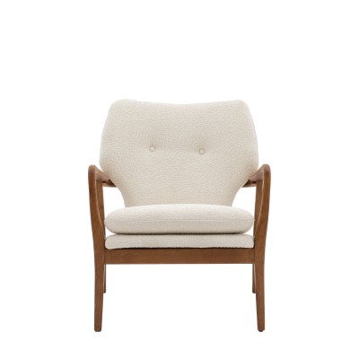 Fotel Drewniany Jensen 73x74x85cm 2