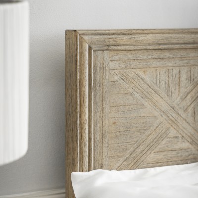 Łóżko Kolonialne Drewniane Mustique 191x217x127cm 5