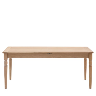 Rozkładany Stół Rustykalny Dębowy Eaton 180/230x95x75cm 2