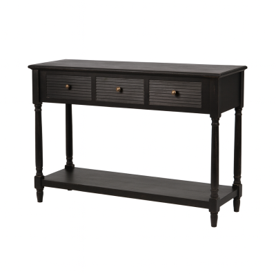 Konsola Lavinia Czarna 120x40x80cm 2