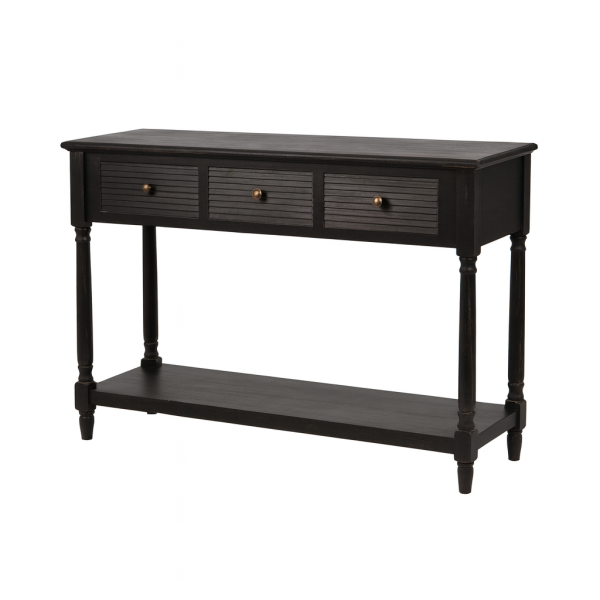 Konsola Lavinia Czarna 120x40x80cm