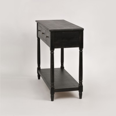 Konsola Lavinia Czarna 120x40x80cm 3