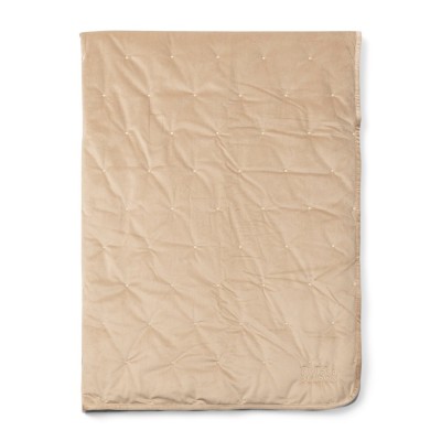 Pled Beżowy Marthon Velvet Throw 180x130cm Riviera Maison 2