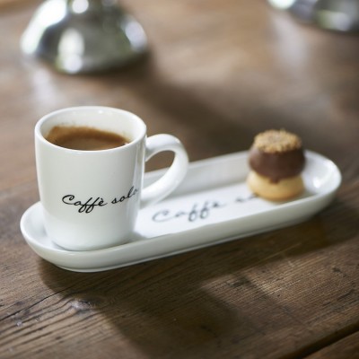 Kubek z Podstawkiem RM Caffee Solo Riviera Maison 5