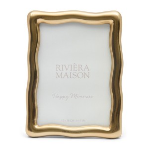 Ramka na Zdjęcia Wavy Złota 13x18cm Riviera Maison