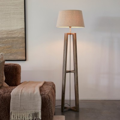 Lniany Abażur Chelan 45x25cm Riviera Maison 5