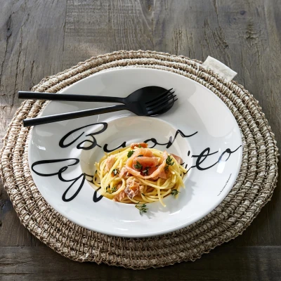 Talerz Głęboki Riviera Maison Buon Appetito 6