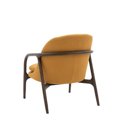 Stylowy Fotel Dębowy Taupe 68x84x83cm 13