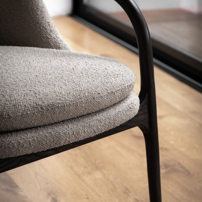 Fotel Alegra Taupe 64x84x83cm 10