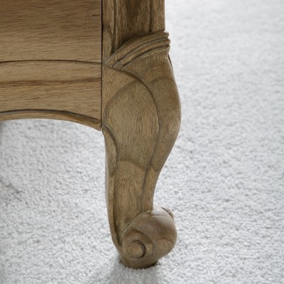 Klasyczne Łóżko Rattanowe Chic 201x214x125cm 9