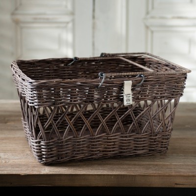 Praktyczny Rattanowy Koszyk Riviera Maison 3