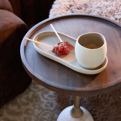 Filiżanka ze Spodkiem Owalnym Clement Natural Riviera Maison 4