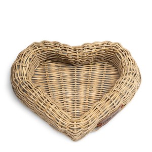 Taca w Kształcie Serca Loving Heart Rustic Rattan Riviera Maison