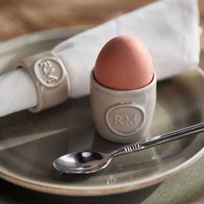 Stojak na Jajko Portofino Flax Riviera Maison Beżowy 3