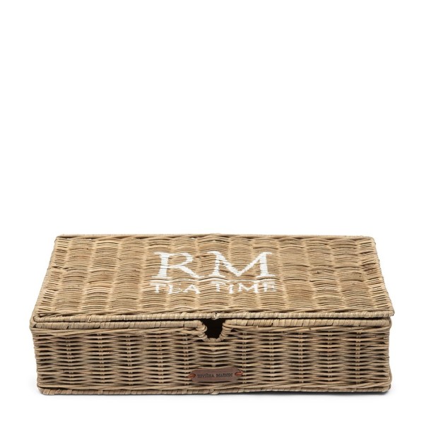 Pudełko na Herbatę Riviera Maison Rustic Rattan Tea Time
