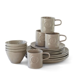 Zestaw Porcelany Portofino Beżowy Riviera Maison