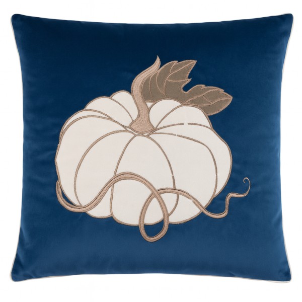 Poduszka Haftowana Dekoracyjna Dynia Pumpkin - Różne Kolory Tkanin 