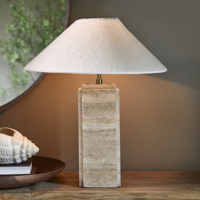 Abażur Cone Bouclé Biały Riviera Maison 8