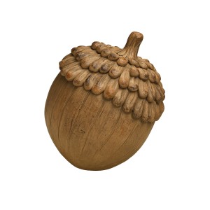 Dekoracja Żołądź  Stojący Brązowy Dł. 19cm 