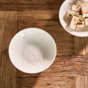 Miseczka Biała Monogram Riviera Maison