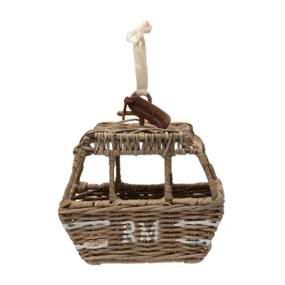 Zawieszka Rattanowy Wagonik Narciarski  Ski Lift  Riviera Maison 2