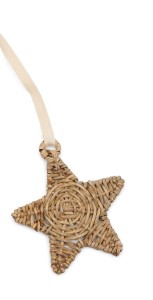 Zawieszka Rattanowa Gwiazdka Star 10cm