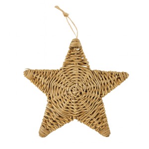 Zawieszka Choinkowa Rattanowa Gwiazdka Star 18cm