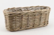 Donica Osłonka Rattanowa Leo Dł.30cm