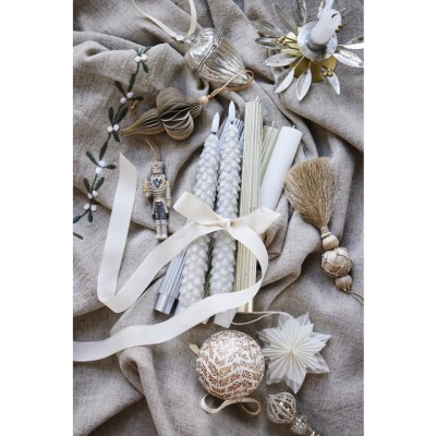 Świece Livissia Srebrne Lene Bjerre  - 2szt 3