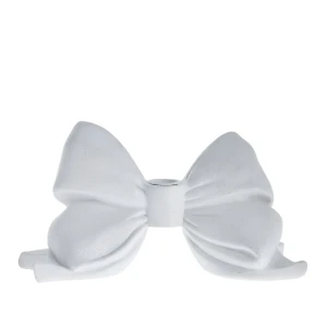 Świecznik Serafina Bow Biały Lene Bjerre Wys. 12,5cm