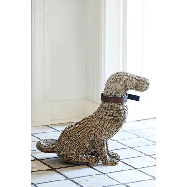 Dekoracja Rattanowa Classic Dog Riviera Maison Wys.55cm