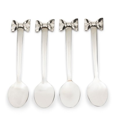 Komplet 4 Łyżeczek Classic Bow Riviera Maison