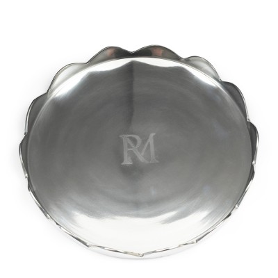 Niklowana Tacka Srebrna Beverly Mini Tray Riviera Maison 3