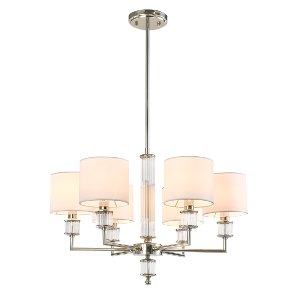 Lampa Wisząca Sutton Srebrna