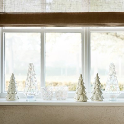 Ceramiczna Choinka LED Winter Garden Tree Biała S  Riviera Maison 6