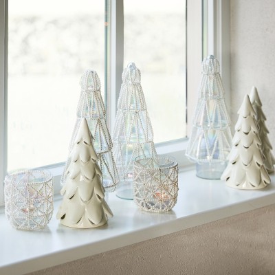 Ceramiczna Choinka LED Winter Garden Tree Biała S  Riviera Maison 5