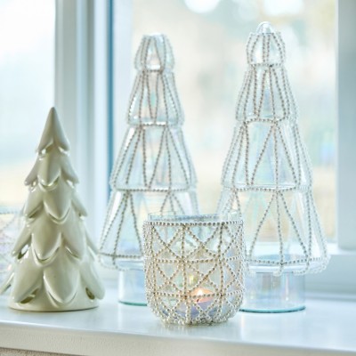 Ceramiczna Choinka LED Winter Garden Tree Biała S  Riviera Maison 4