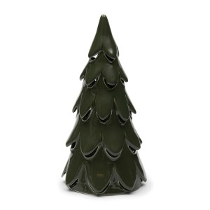 Ceramiczna Choinka LED Winter Garden Tree Zielona L Riviera Maison