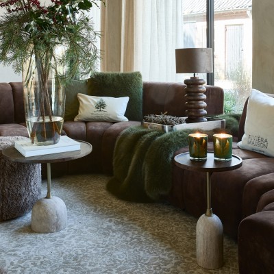 Pled Zielony Futerko Bromont 180x130cm Riviera Maison 4