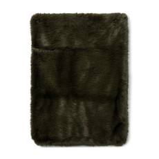 Pled Zielony Futerko Bromont 180x130cm Riviera Maison